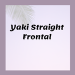 Yaki Straight HD Frontal