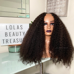 (V-Part) KINKY CURLY WIG