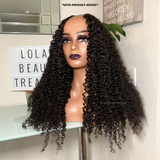 (V-Part) KINKY CURLY WIG